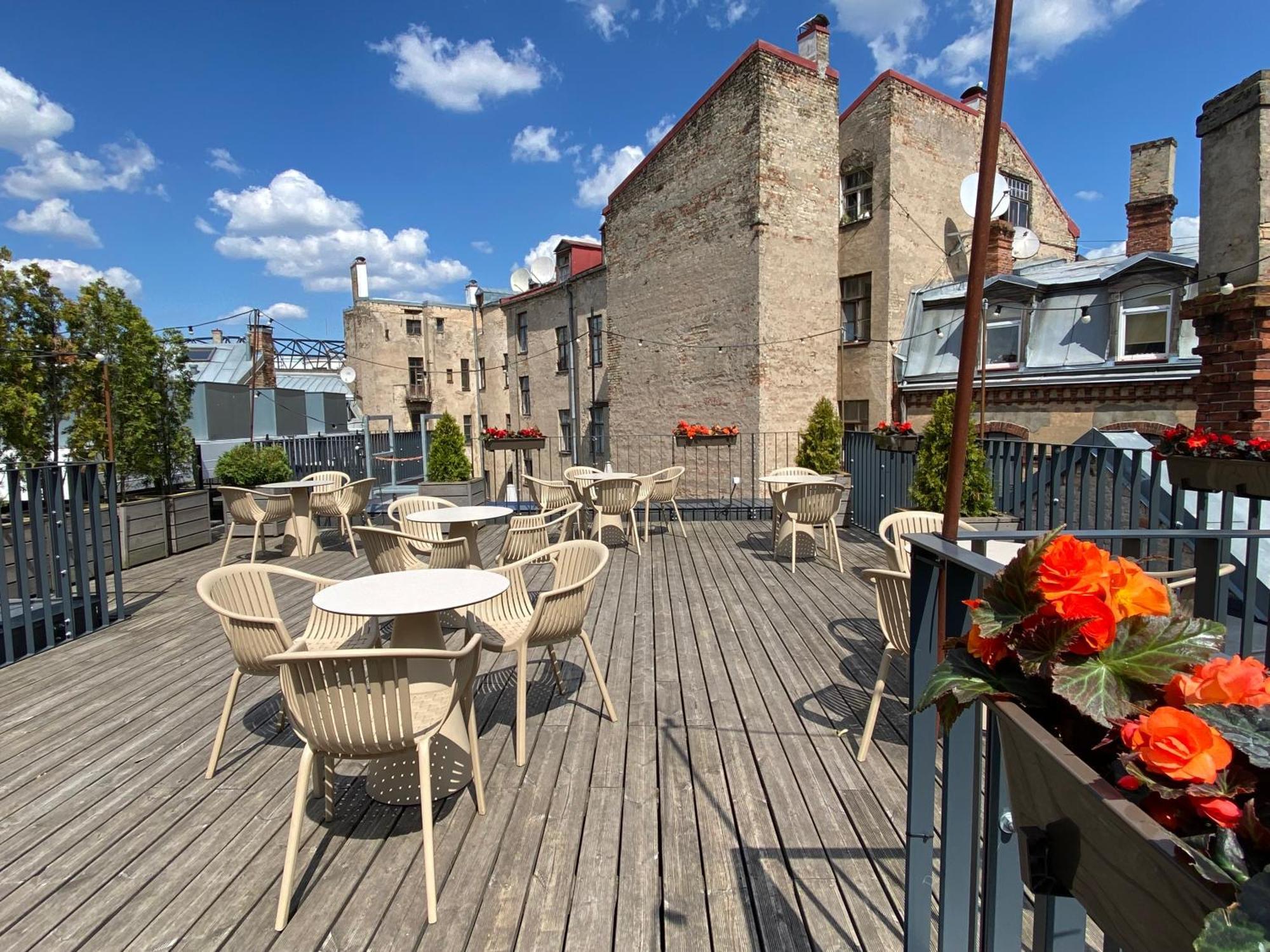 Pullman Riga Old Town Ξενοδοχείο Εξωτερικό φωτογραφία Rooftop terrace